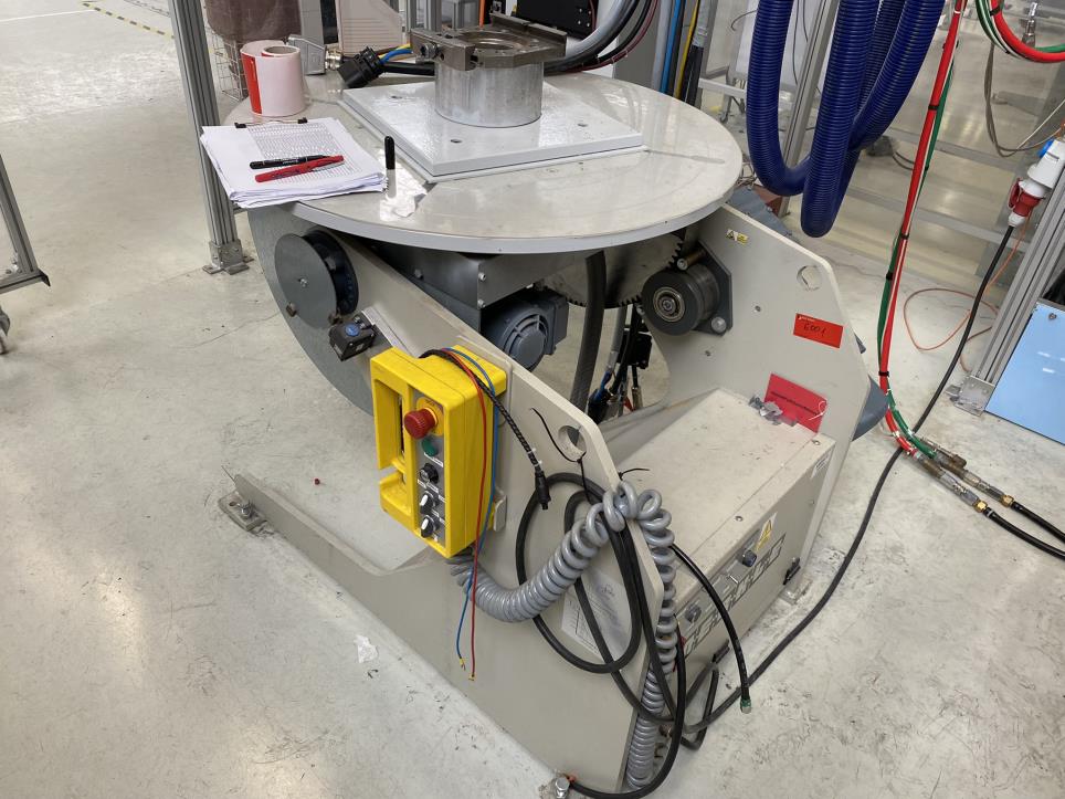 Merkle Schweißanlagen D1003 Rotary table for precise measurement of welding pliers